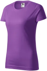 Damen einfaches T-Shirt, lila #790801