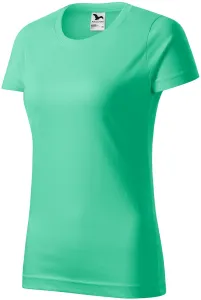 Damen einfaches T-Shirt, Minze #791185