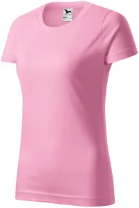 Damen einfaches T-Shirt, rosa #791112