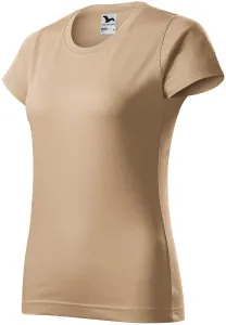 Damen einfaches T-Shirt, sandig #791017