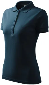 Damen elegantes Poloshirt, dunkelblau #798737
