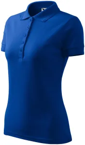 Damen elegantes Poloshirt, königsblau