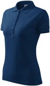 Damen elegantes Poloshirt, Mitternachtsblau