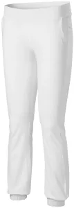 Damen Jogginghose mit Taschen, weiß, XL