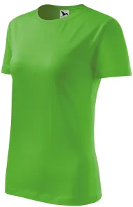 Damen klassisches T-Shirt, Apfelgrün #790593