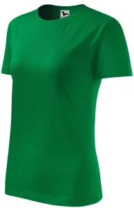 Damen klassisches T-Shirt, Grasgrün #790677