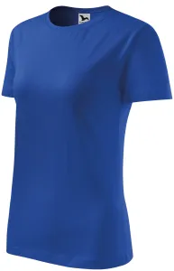 Damen klassisches T-Shirt, königsblau, XL