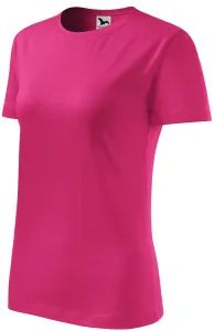 Damen klassisches T-Shirt, lila #790689