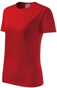 Damen klassisches T-Shirt, rot #790641