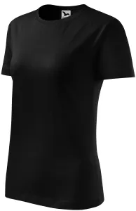 Damen klassisches T-Shirt, schwarz #790627
