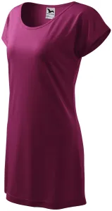 Damen langes T-Shirt/Kleid, fuchsie #794162