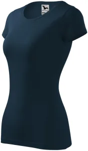 Damen Slim Fit T-Shirt, dunkelblau #792031