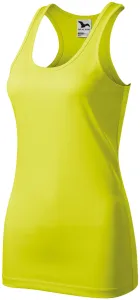 Damen Sportoberteil, Neon Gelb, XL