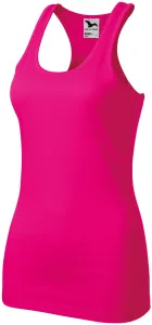 Damen Sportoberteil, neon pink, XS
