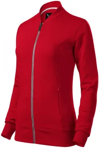 Damen Sweatshirt mit versteckten Taschen, formula red #801782