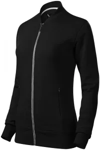 Damen Sweatshirt mit versteckten Taschen, schwarz #801756