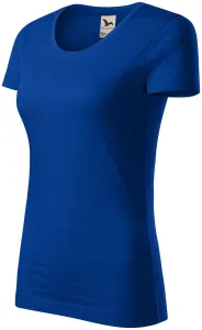 Damen T-Shirt, Bio-Baumwolle, königsblau #804708