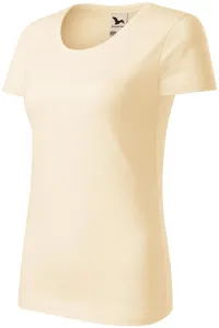 Damen T-Shirt, Bio-Baumwolle, mandel, 2XL