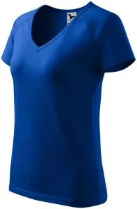 Damen T-Shirt mit Raglanärmel, königsblau, XS