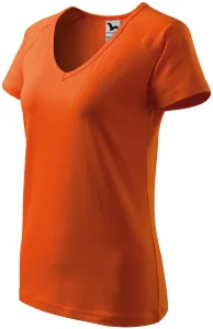 Damen T-Shirt mit Raglanärmel, orange #789807