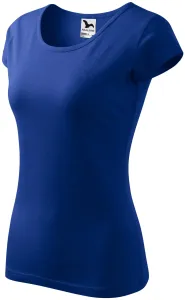 Damen T-Shirt mit sehr kurzen Ärmeln, königsblau #793398