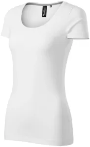 Damen T-Shirt mit Ziernähten, weiß #801120