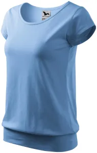 Damen trendy T-Shirt, Himmelblau, XL