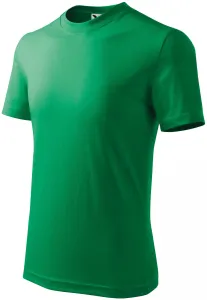 Das einfache T-Shirt der Kinder, Grasgrün, 134cm / 8Jahre