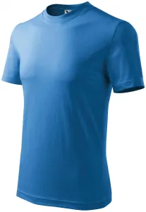 Das einfache T-Shirt der Kinder, hellblau, 110cm / 4Jahre