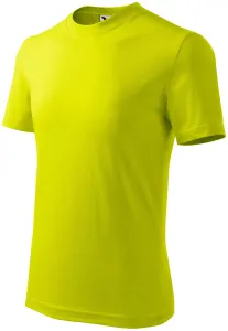 Das einfache T-Shirt der Kinder, lindgrün, 134cm / 8Jahre