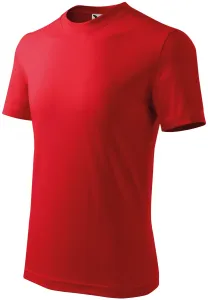 Das einfache T-Shirt der Kinder, rot, 110cm / 4Jahre
