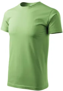 Das einfache T-Shirt der Männer, erbsengrün #790229