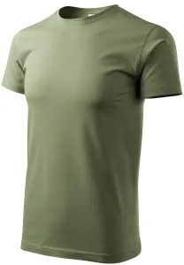 Das einfache T-Shirt der Männer, khaki #790283