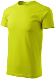 Das einfache T-Shirt der Männer, lindgrün