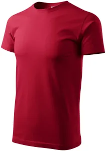 Das einfache T-Shirt der Männer, marlboro rot #790213