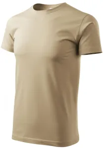 Das einfache T-Shirt der Männer, sandig #790197