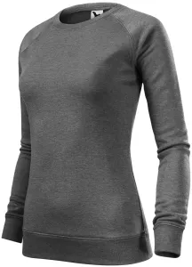 Einfaches Damen-Sweatshirt, schwarzer Marmor #804193