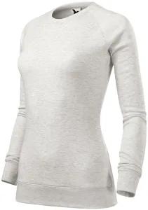 Einfaches Damen-Sweatshirt, weisser Marmor #804261
