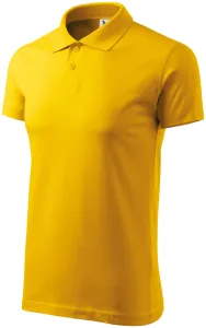 Einfaches Herren Poloshirt, gelb #798071