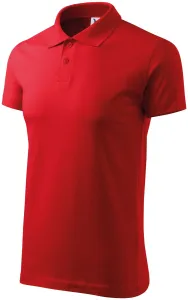Einfaches Herren Poloshirt, rot, M