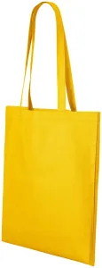 Einkaufstasche aus Baumwolle, gelb, uni