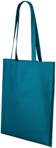 Einkaufstasche aus Baumwolle, petrol blue