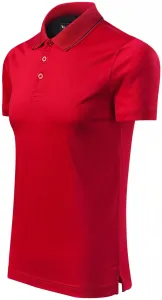 Elegantes mercerisiertes Poloshirt für Herren, formula red