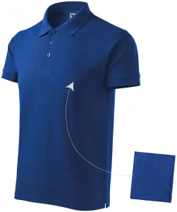 Elegantes Poloshirt für Herren, königsblau