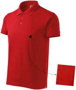 Elegantes Poloshirt für Herren, rot
