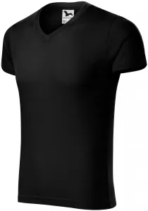 Eng anliegendes Herren-T-Shirt, schwarz #800230