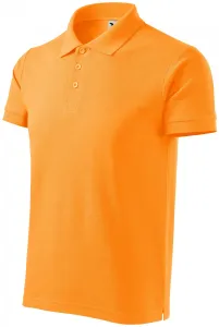 Gröberes Poloshirt für Herren, Mandarine, 3XL
