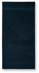 Grobes Handtuch, 70x140cm, dunkelblau
