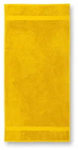 Grobes Handtuch, 70x140cm, gelb