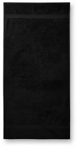 Grobes Handtuch, 70x140cm, schwarz
